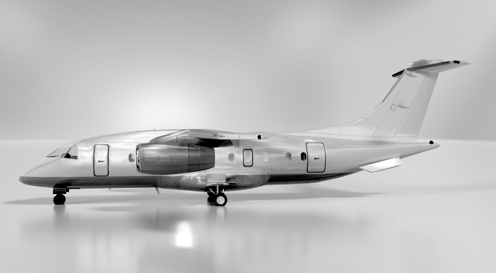Dornier 328 Outside View Dornier 328 Outside View