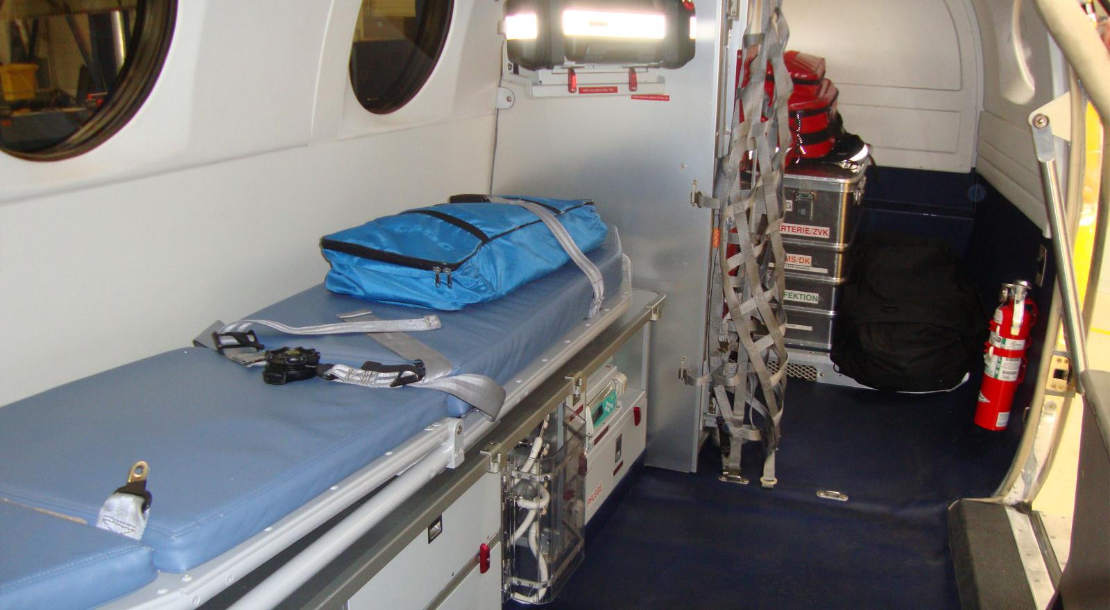 2 Patient Intensive Care Rear View