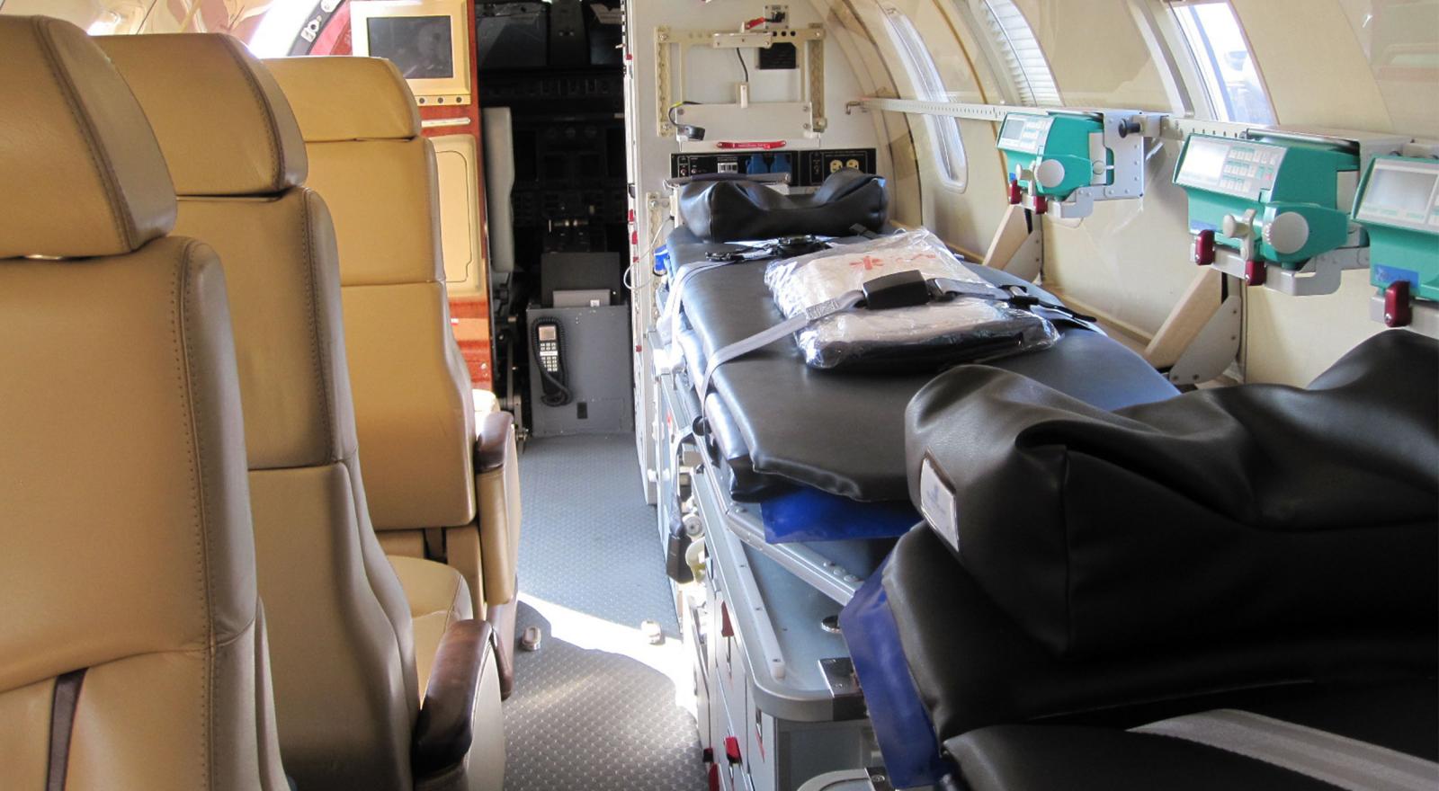 2 Patient Intensive Care Configuration - Learjet 45