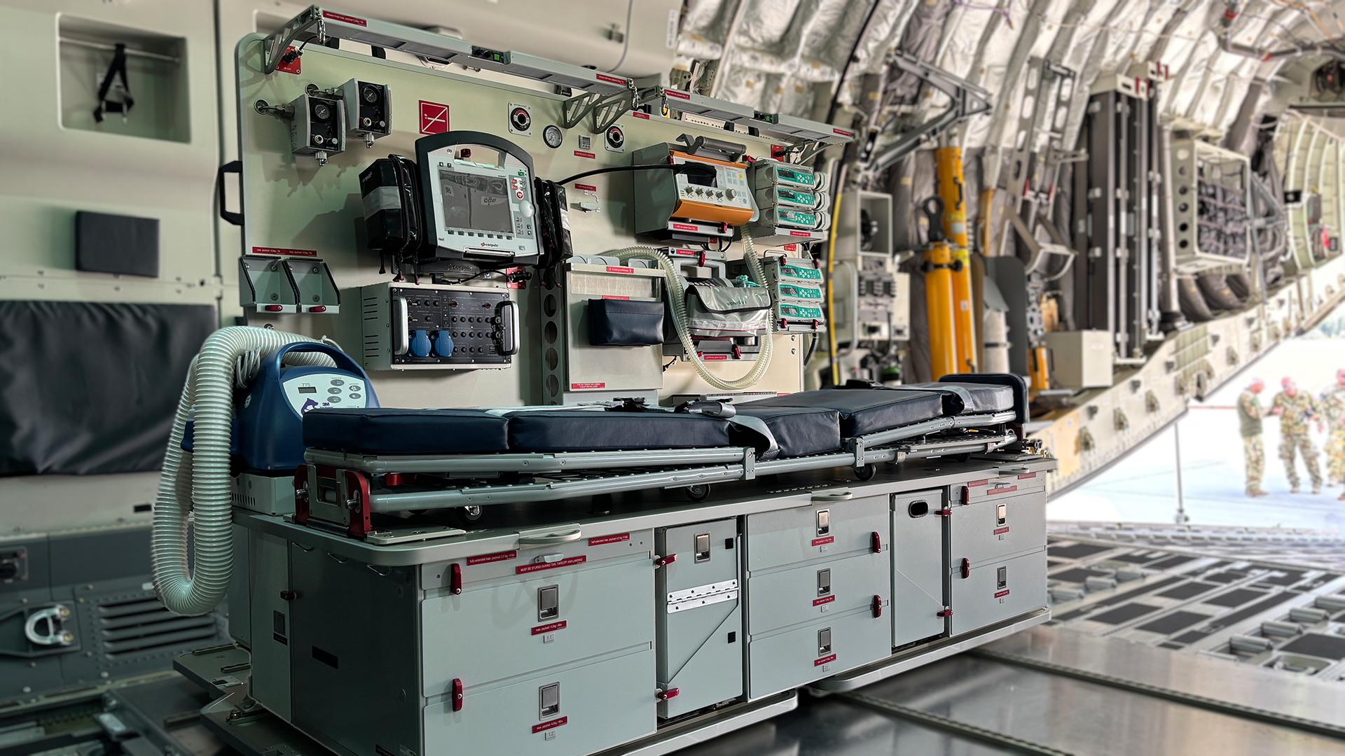 ICU in an Embraer C390